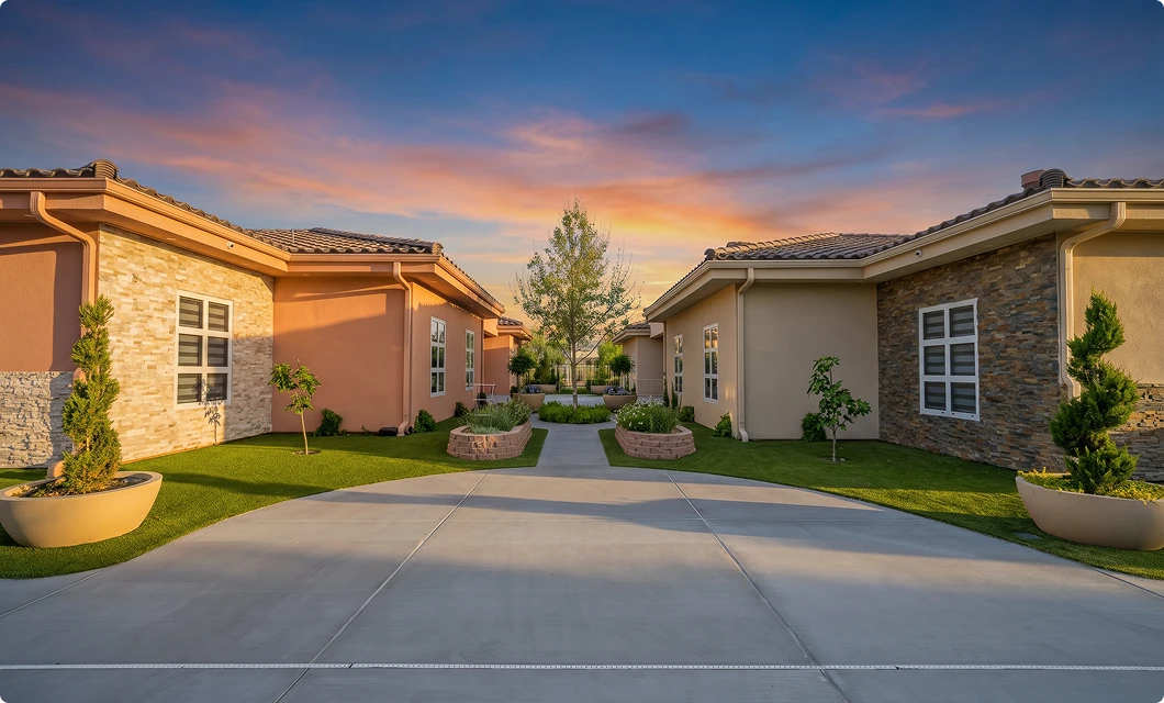 A residence at the Las Vegas campus